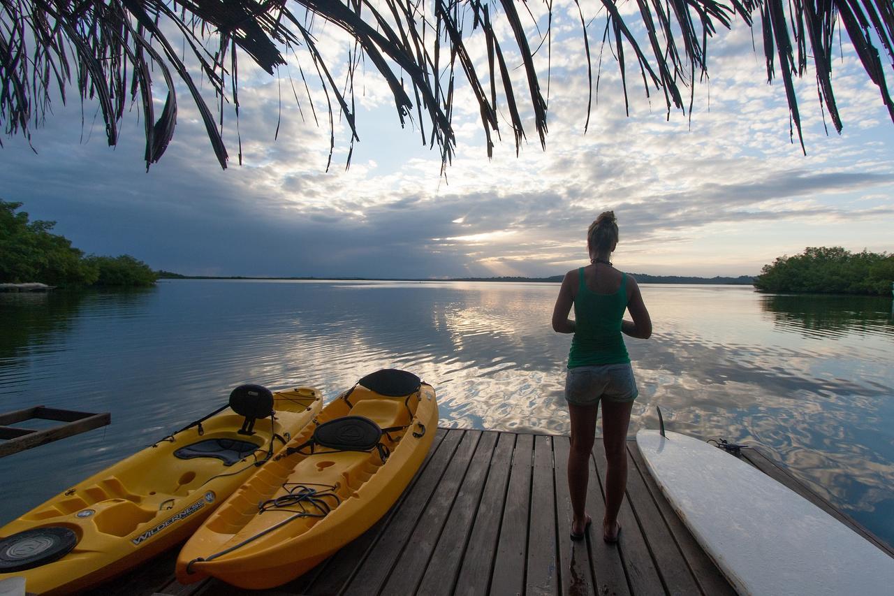 Dolphin Bay Hideaway Bed & Breakfast Bocas Town Bagian luar foto